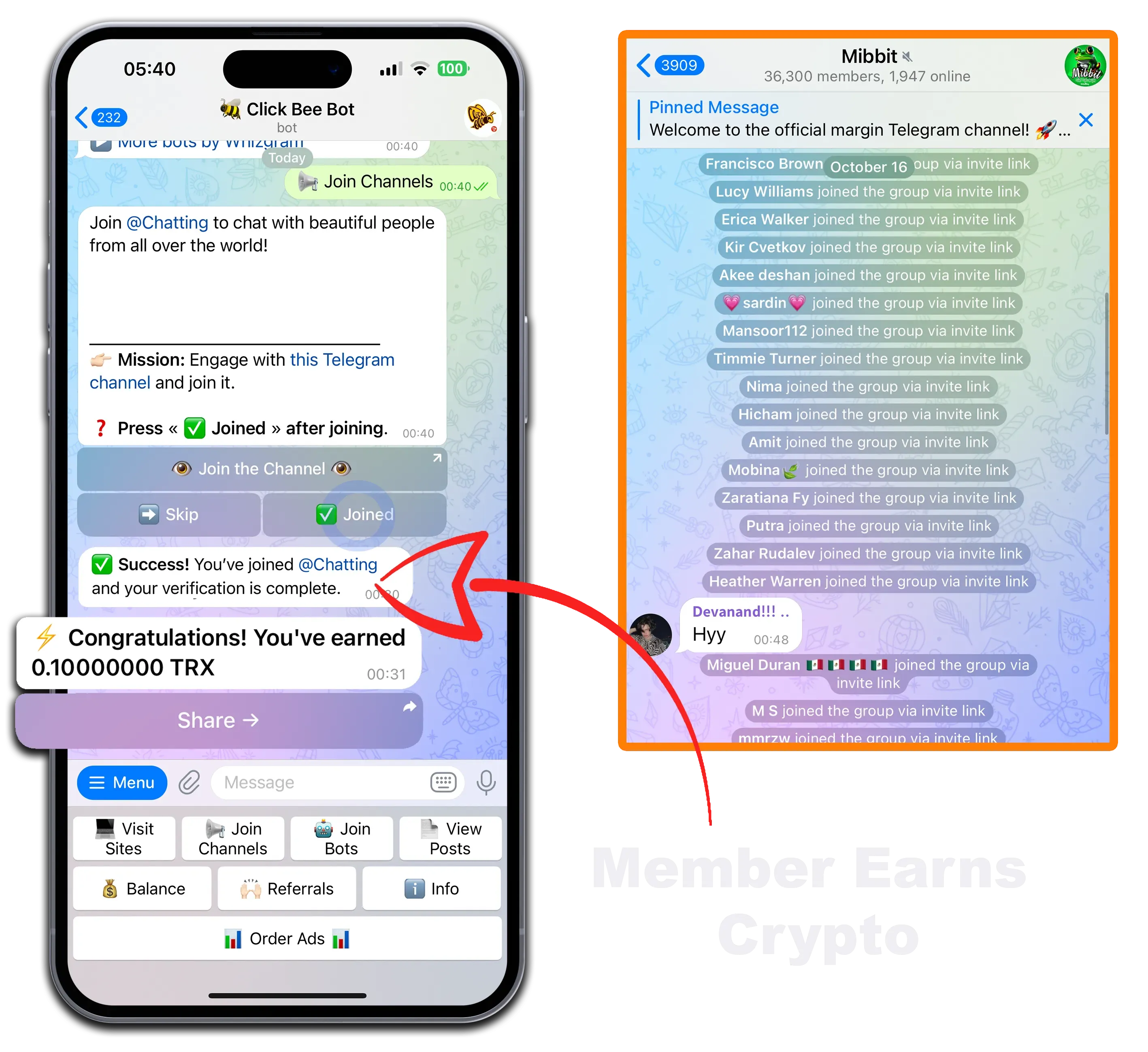 Grow Telegram Members